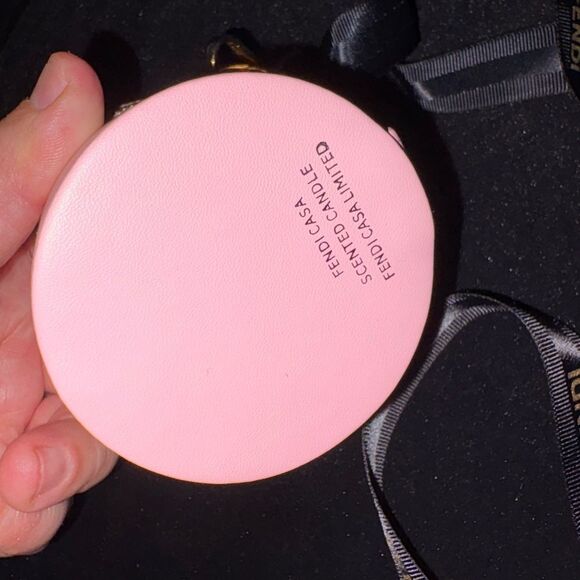 Fendi Pink VIp Gift makeup holder key holder small crossbody bag Case with Strap - Picture 7 of 10